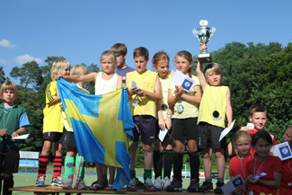 Sieger des Camp Cups: Team Schweden